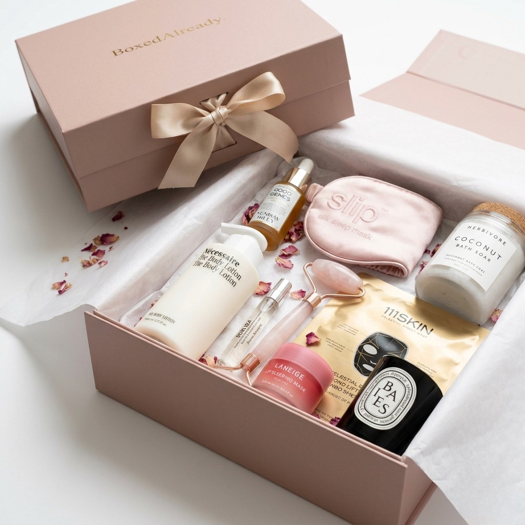 The Glow Ritual Gift Box - Luxury Spa & Wellness Set for Her
