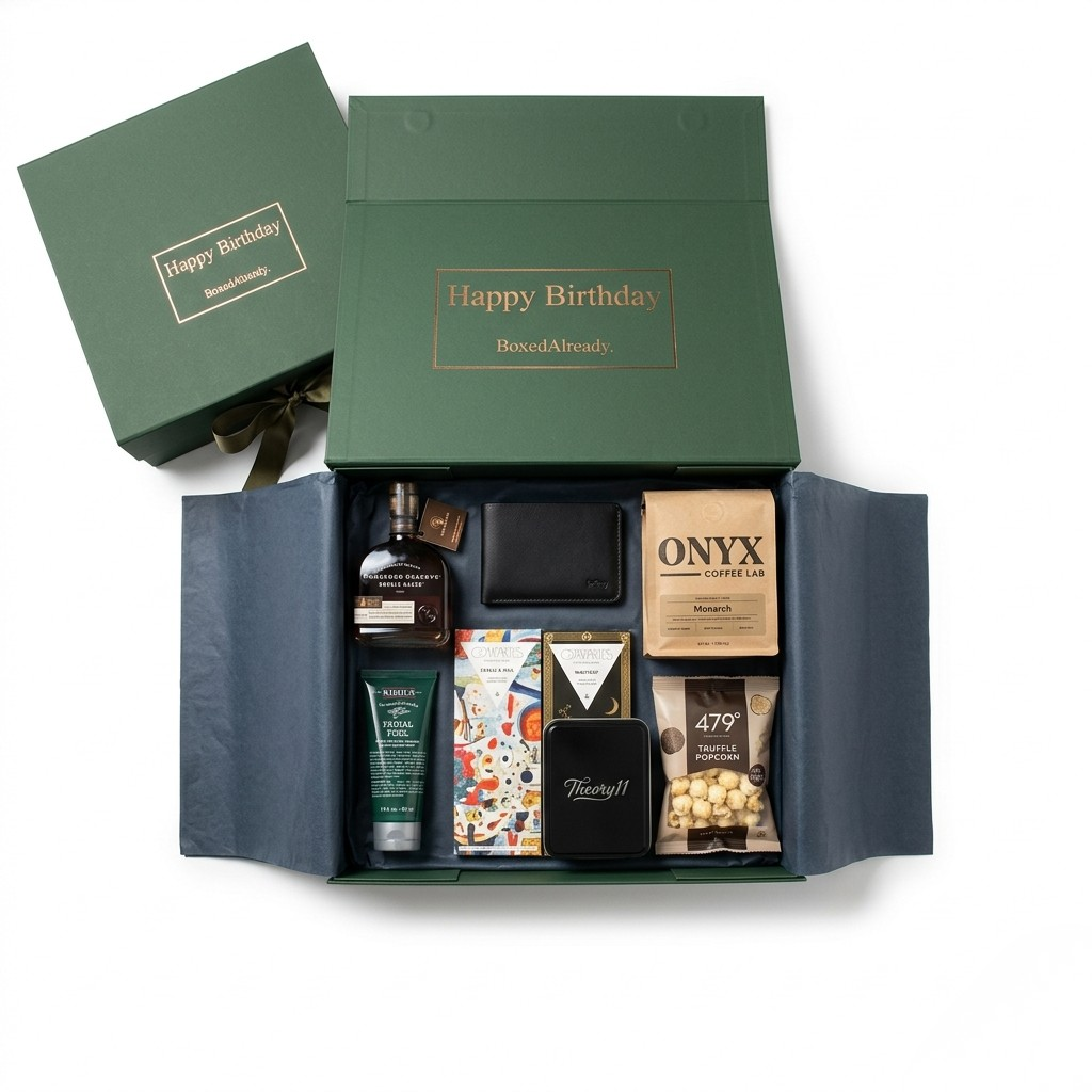 The Good Times Gift Box - Luxury Birthday Set for Men