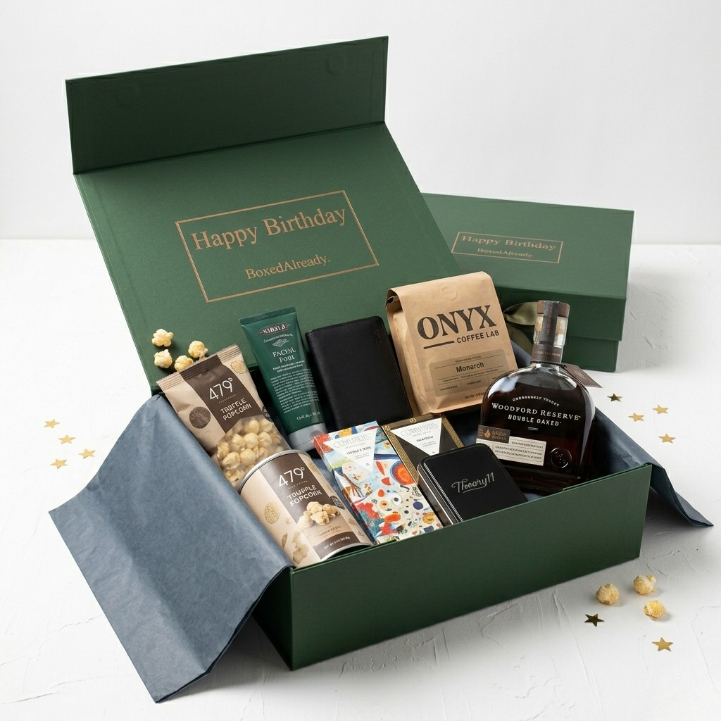 The Good Times Gift Box - Luxury Birthday Set for Men