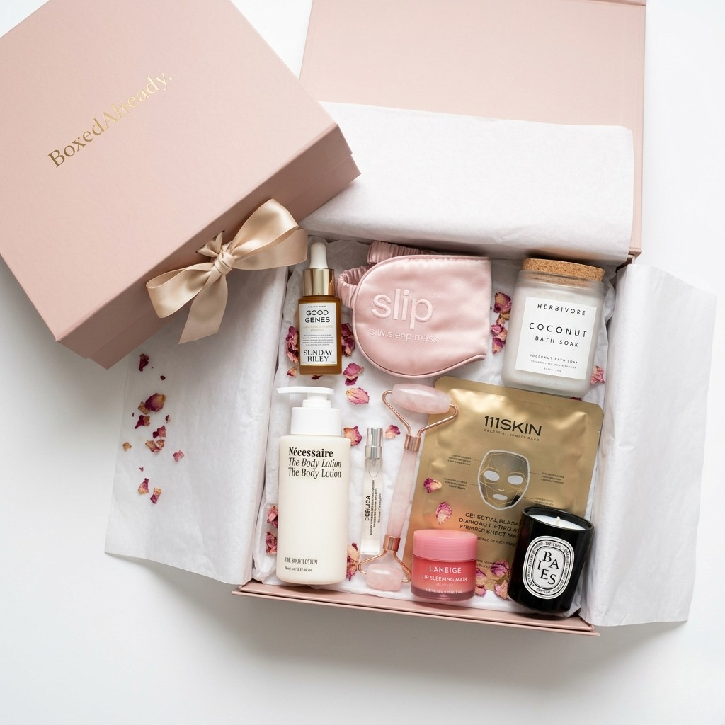 The Glow Ritual Gift Box - Luxury Spa & Wellness Set for Her