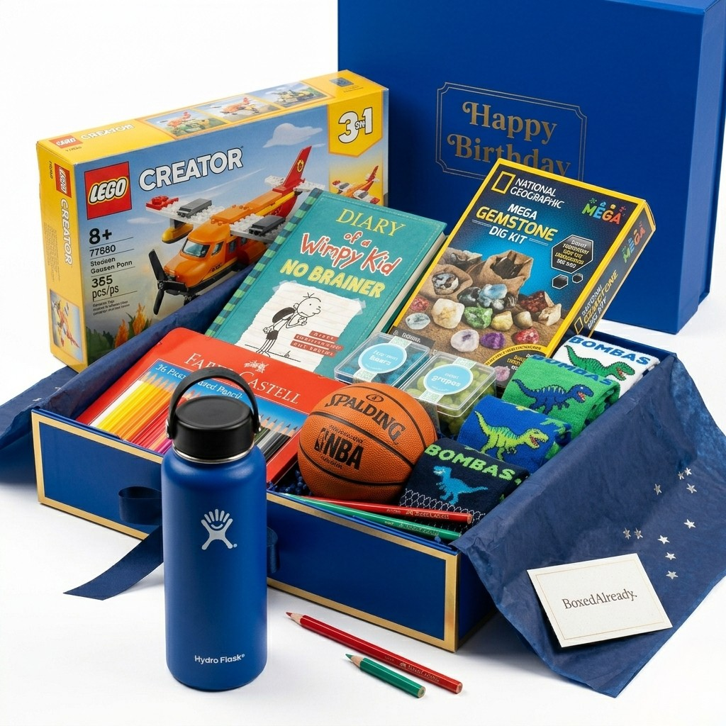 The Adventure Pack Gift Box - Luxury Birthday Set for Boys (Ages 6–12)