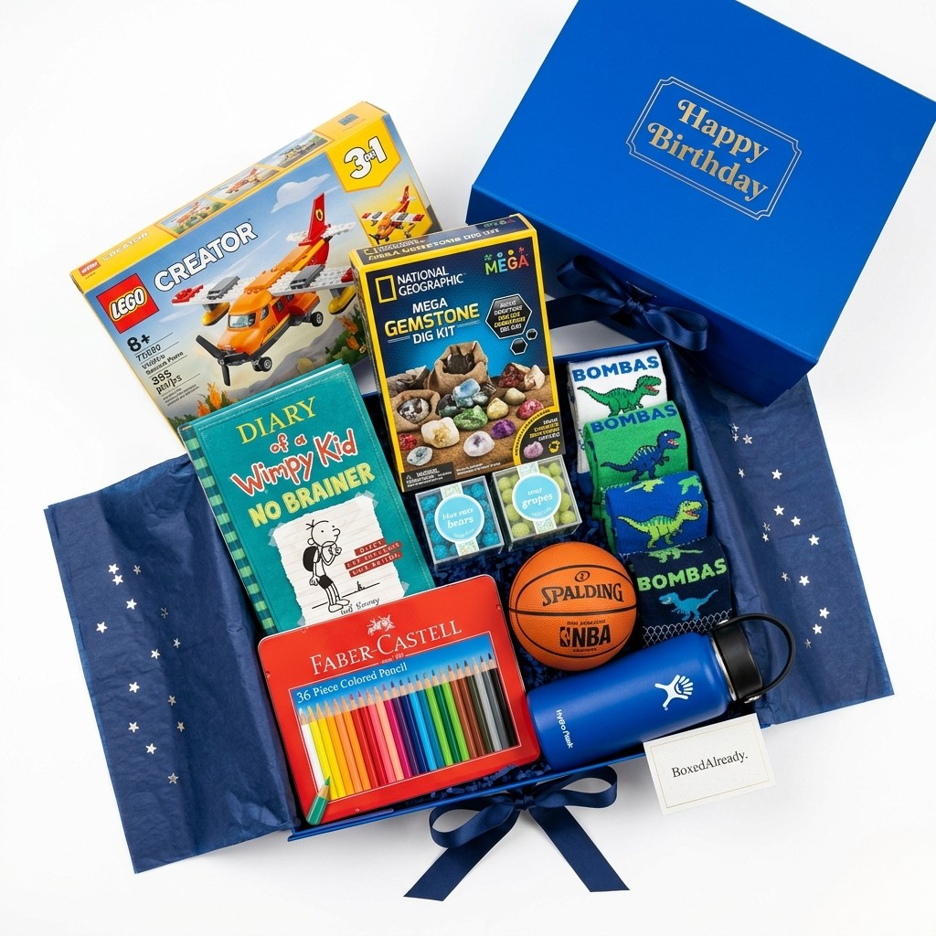 The Adventure Pack Gift Box - Luxury Birthday Set for Boys (Ages 6–12)